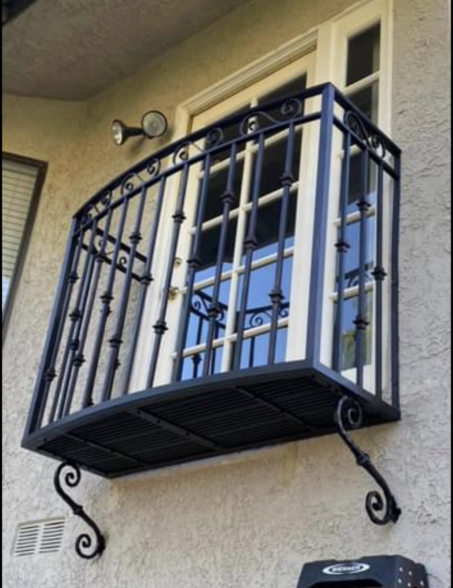 Ornamental window guard